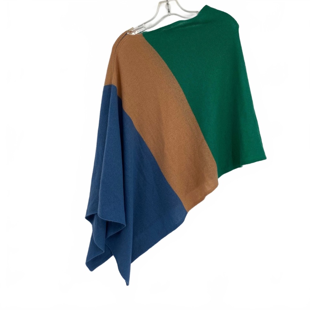 Portolano Blue Green Sweater Knit Open-Front